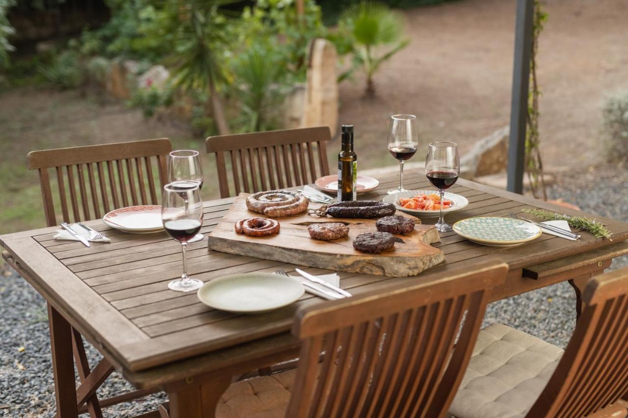 アルコベル Menta House Preciosa Eco-Casa Con Gran Jardin Y Barbacoaヴィラ エクステリア 写真
